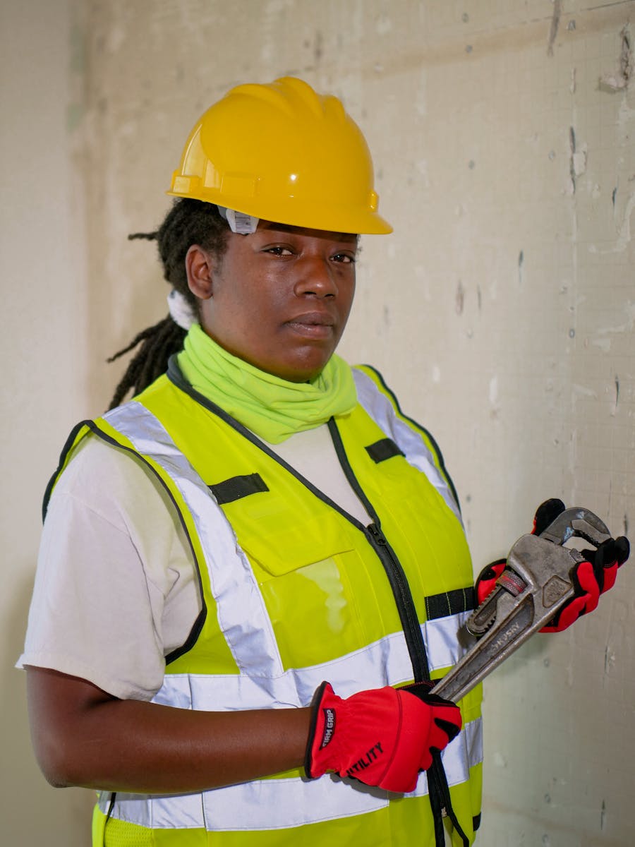 Lion City Plumbers technician on the job